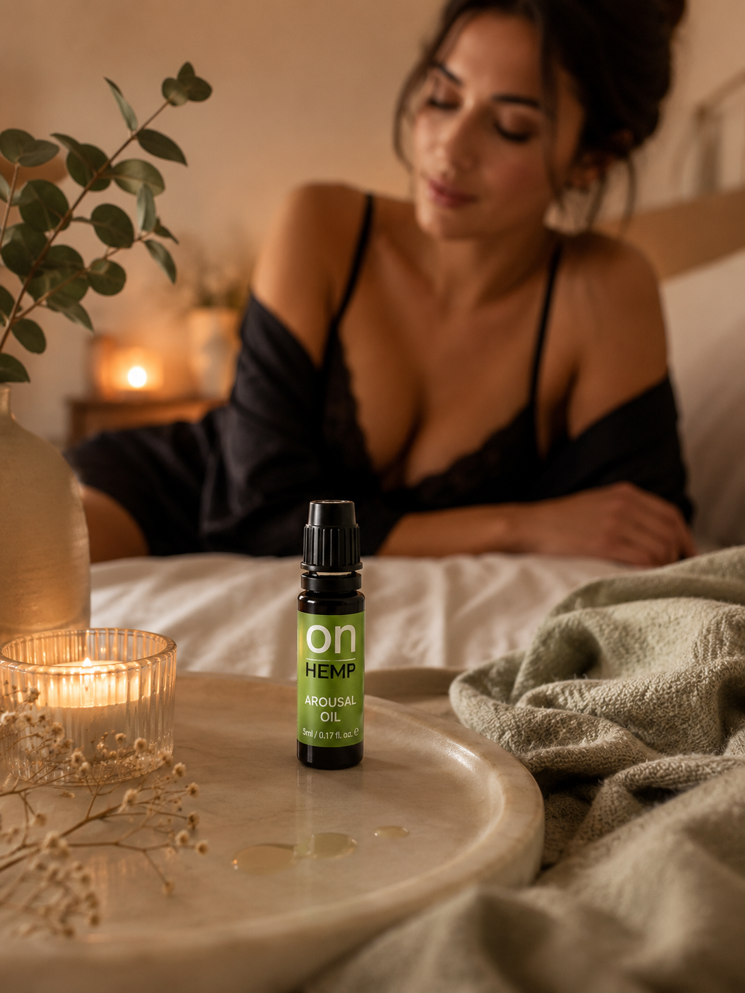 ON HEMP Aceite Estimulante Femenino Sensuva 5 ml