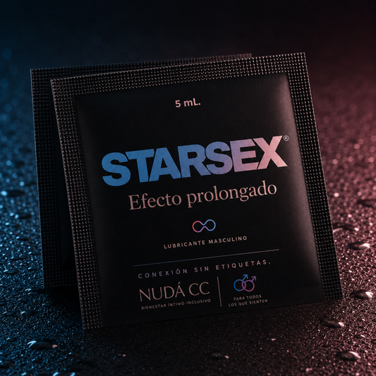 Sachet lubricante híbrido efecto prolongado  5ml- STARSEX